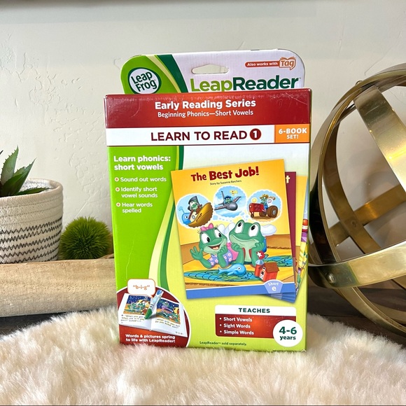 Leapfrog | Toys | New Leapfrog Tag Leap Reader Learn To Read Book Set ...